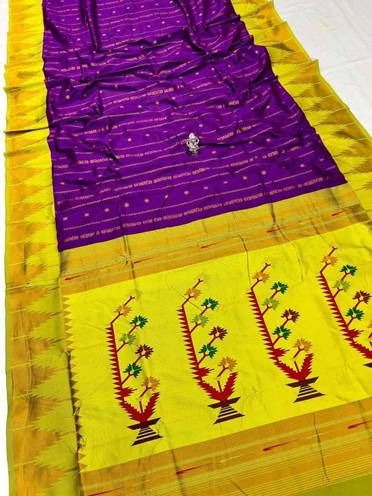 Temple Irkal Paithani