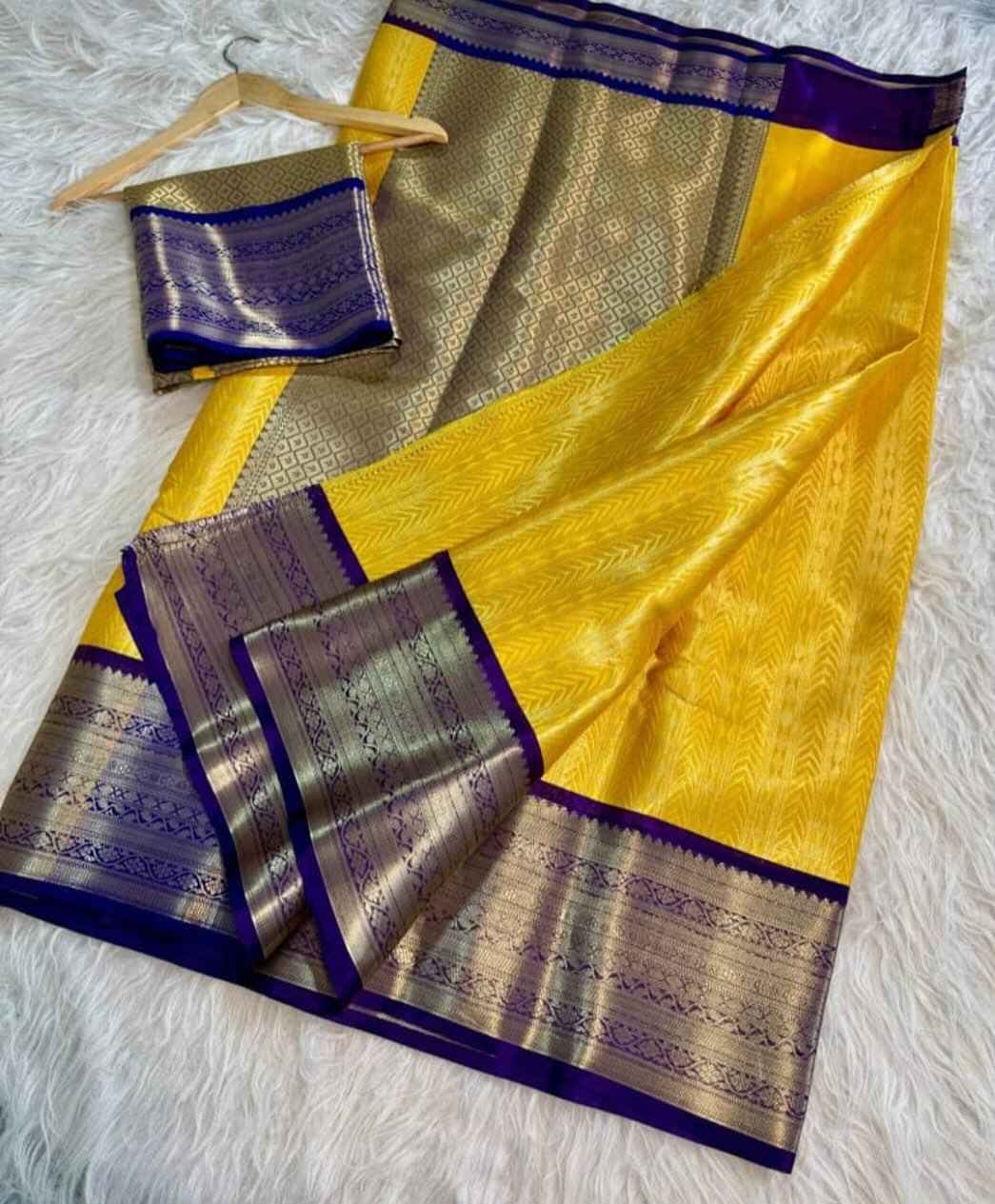 Semi Kanjivaram Silk Saree