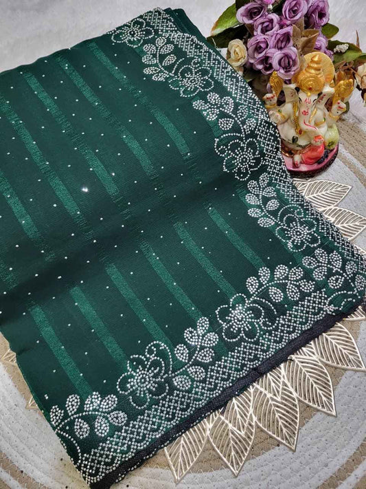 Fancy Stone Work Saree