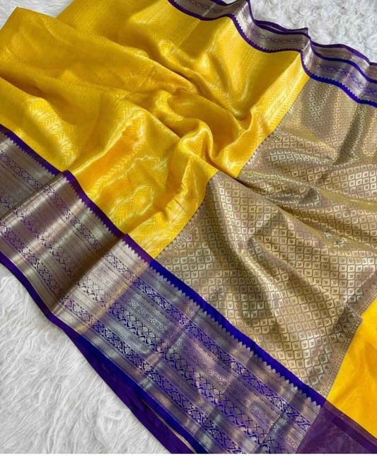 Semi Kanjivaram Silk Saree