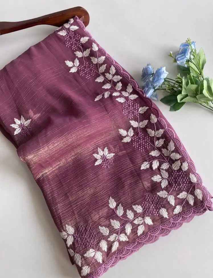 Shimmer Georgette Saree