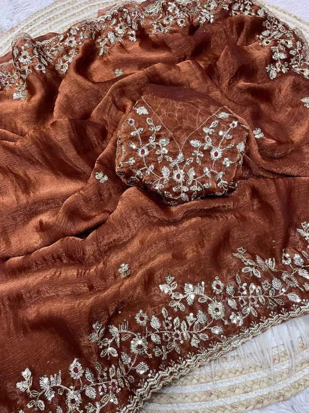 Frendy Chiffon Party Wear Saree