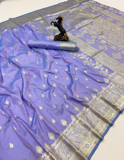 Soft Banarasi Silk Saree - Super Sarees
