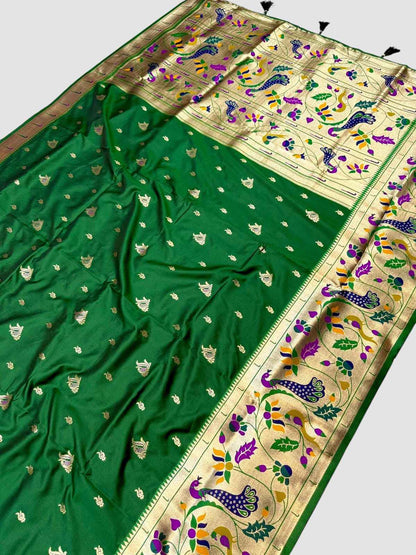 Tanvira Brocade Border Paithani