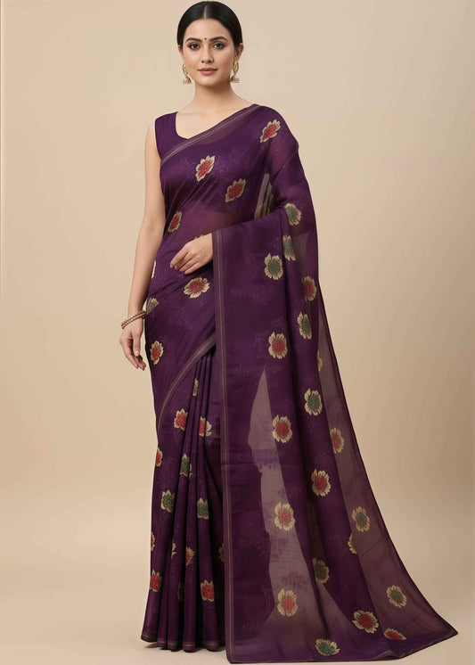 Sitara Chiffon Party Wear Saree