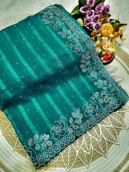 Fancy Stone Work Saree