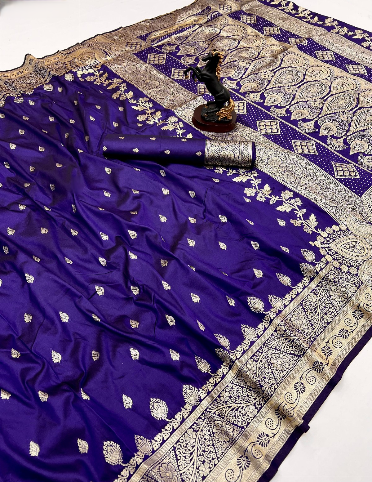 Soft Banarasi Silk Saree - Super Sarees