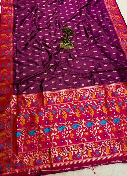 Durga Brocade Paithani