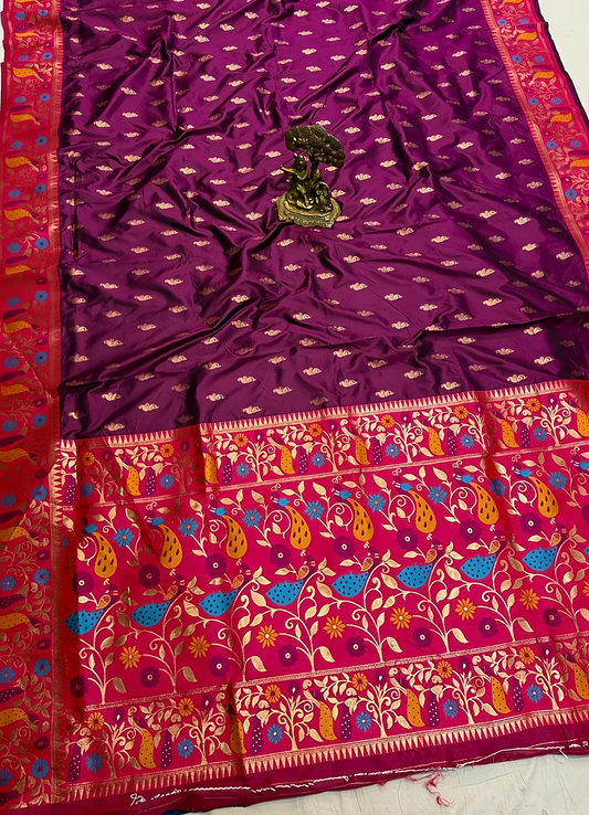 Durga Brocade Paithani