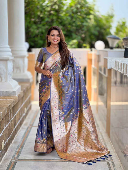 Woven Banarasi Silk Saree