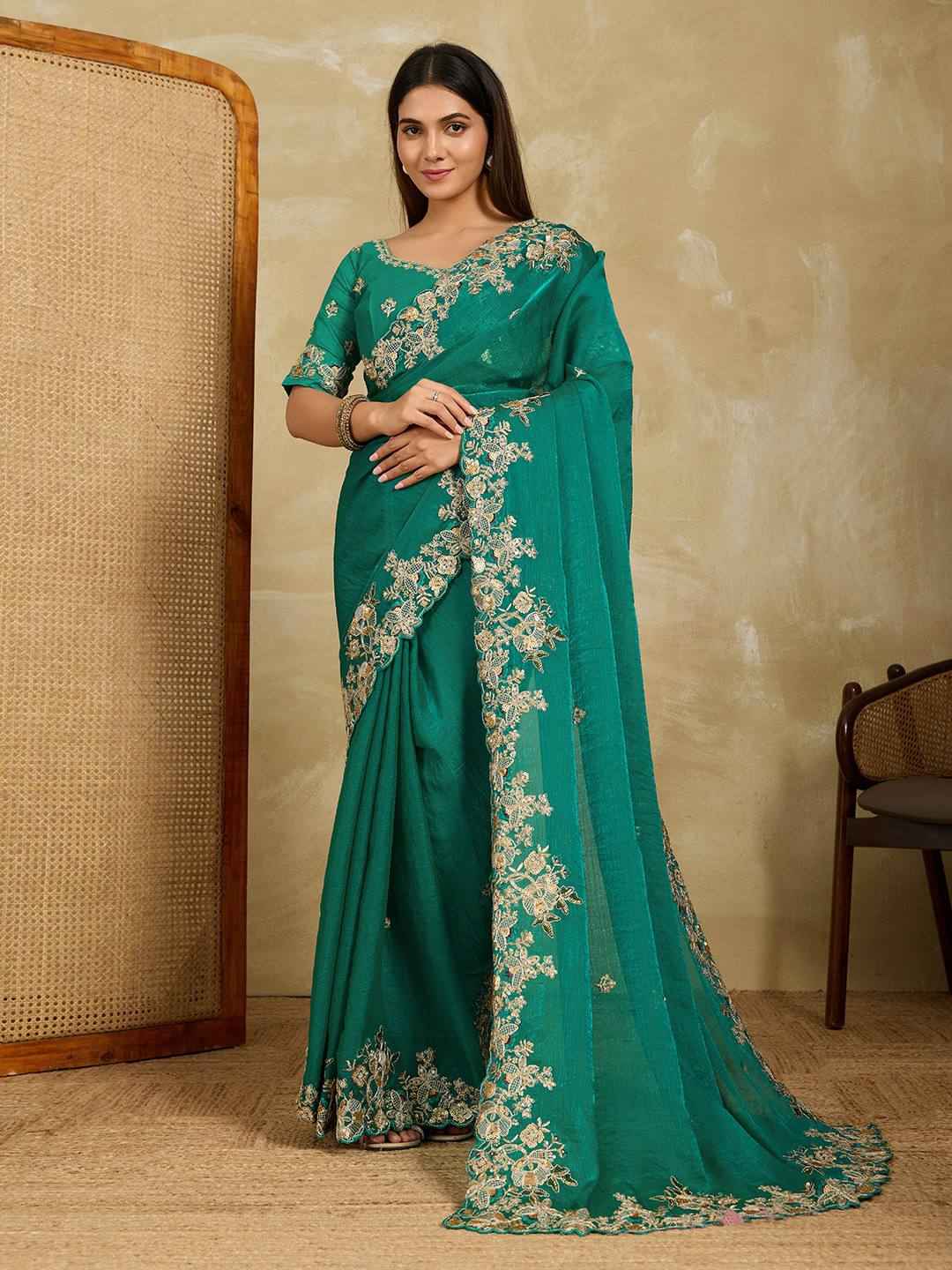 Soft Chiffon Party Wear Saree