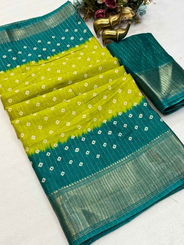 Beautiful Dola Bandhani Saree