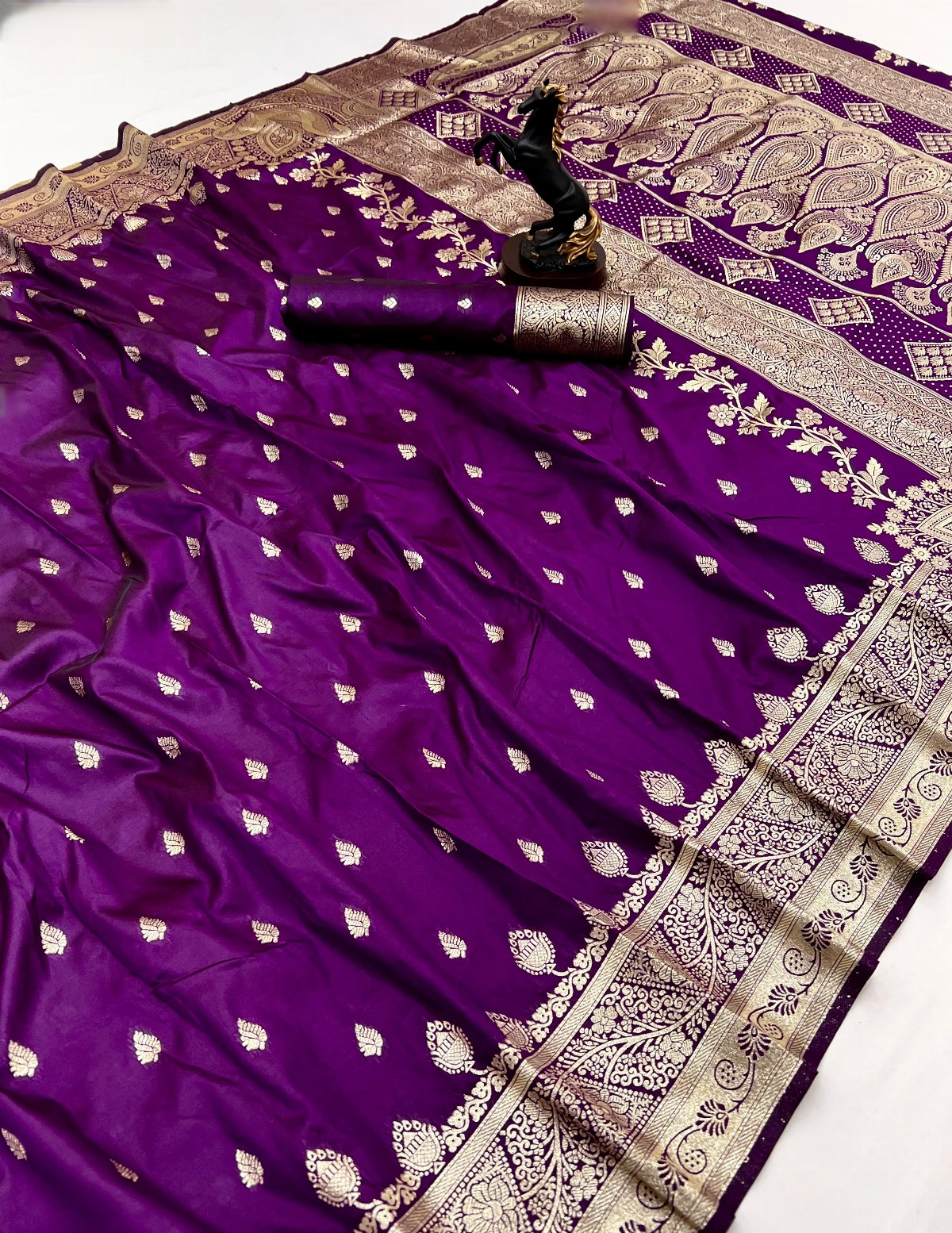 Soft Banarasi Silk Saree - Super Sarees
