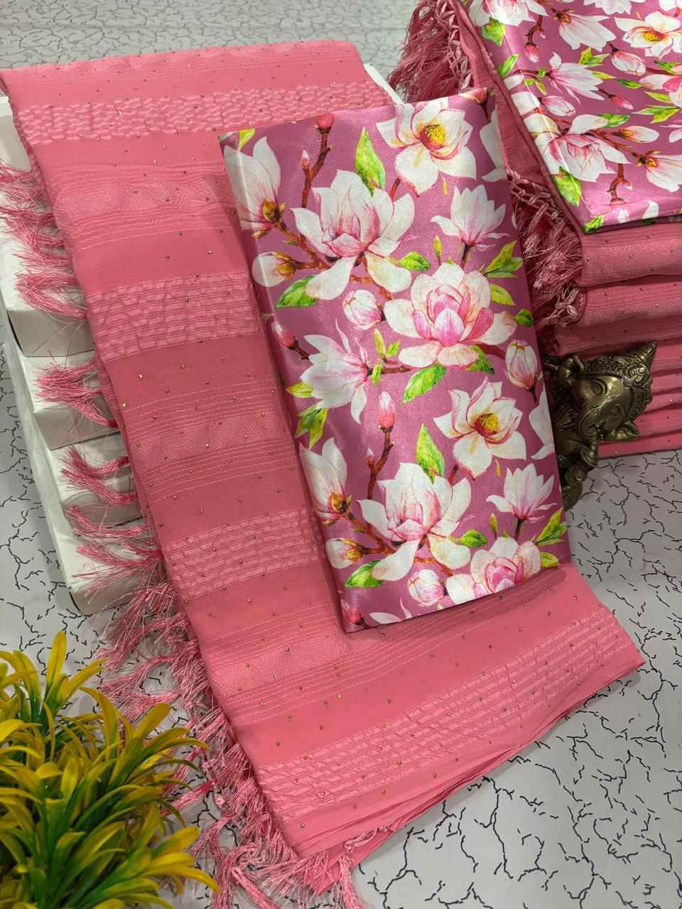 Glitter Work Designer Saree