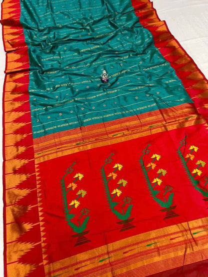 Temple Irkal Paithani