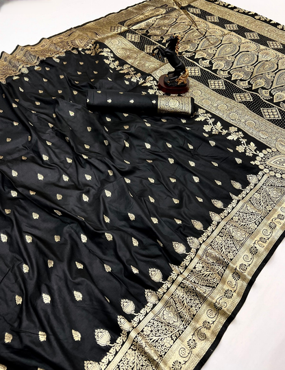 Soft Banarasi Silk Saree - Super Sarees