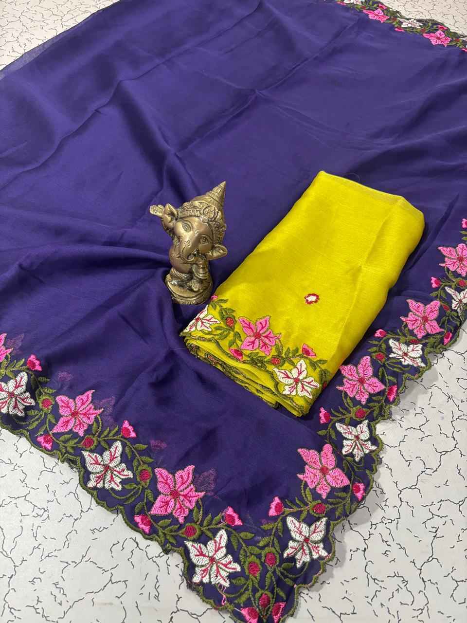 Exclusive Ethnic Georgette Saree