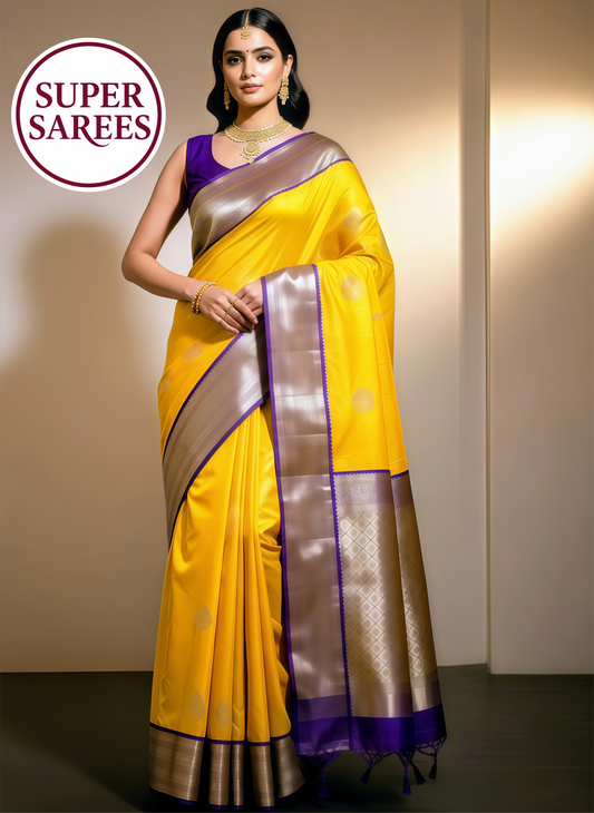 Semi Kanjivaram Silk Saree