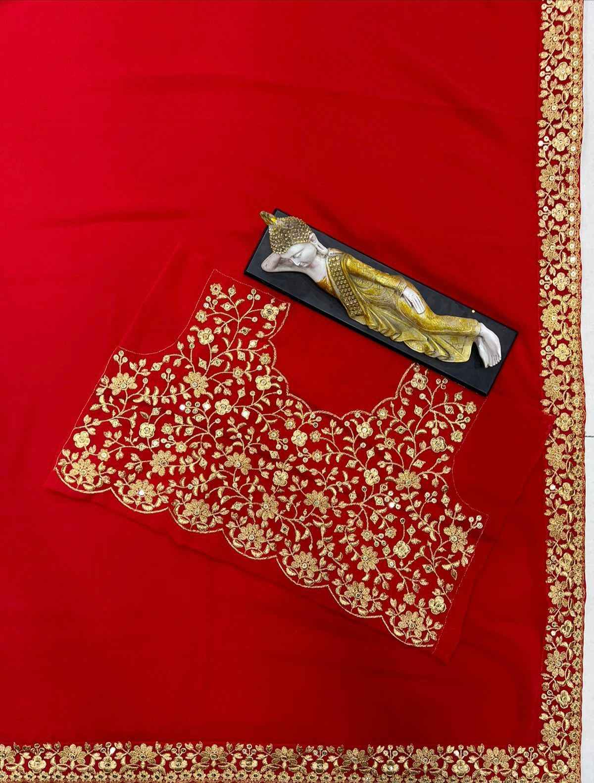 Madhuri Dixit Party Wear Saree