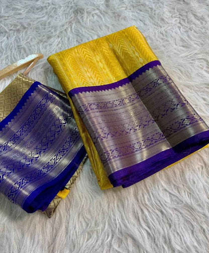 Semi Kanjivaram Silk Saree
