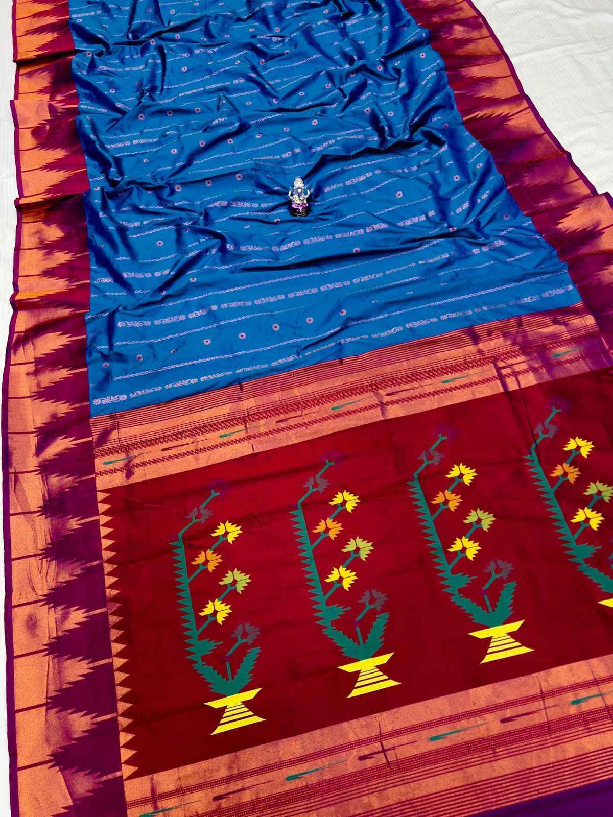 Temple Irkal Paithani