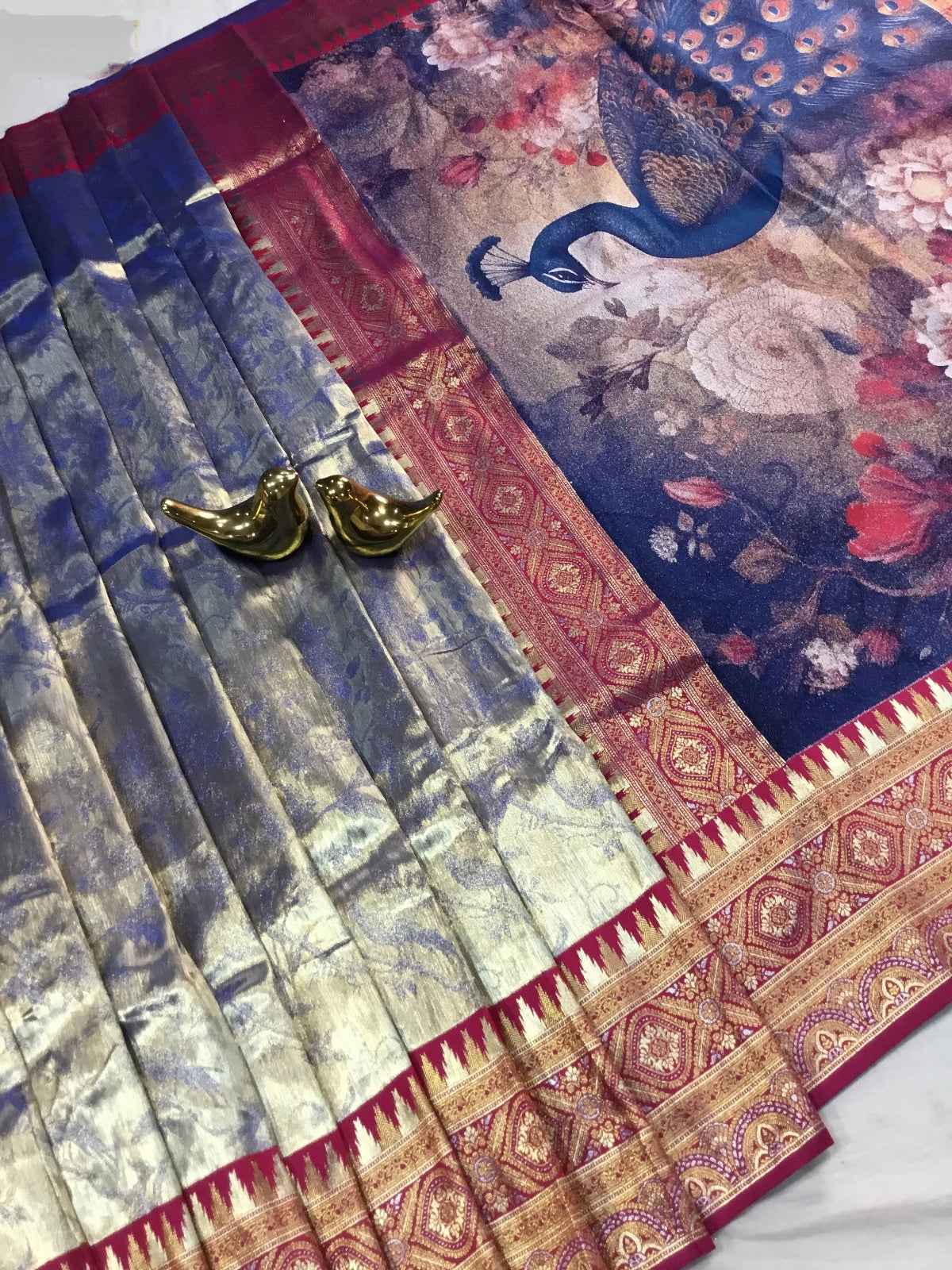 Banarasi Tissue Silk Saree