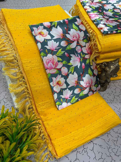 Glitter Work Designer Saree