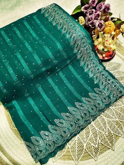 Fancy Stone Work Saree
