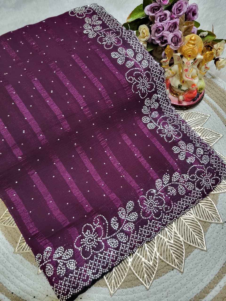 Fancy Stone Work Saree