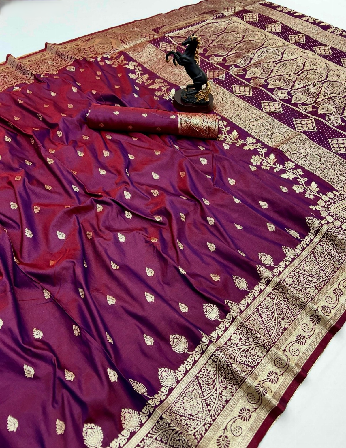 Soft Banarasi Silk Saree - Super Sarees