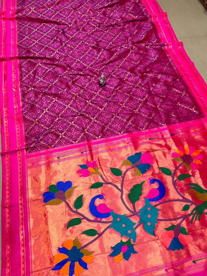 Vrutika Bandhani Paithani