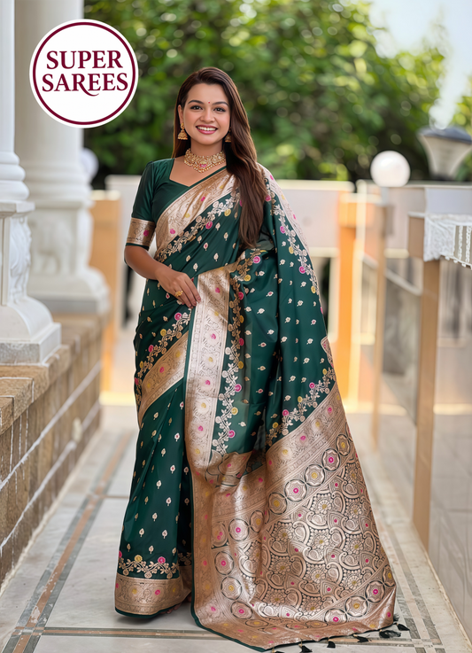 Woven Banarasi Silk Saree