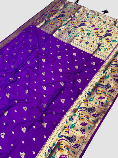 Tanvira Brocade Border Paithani