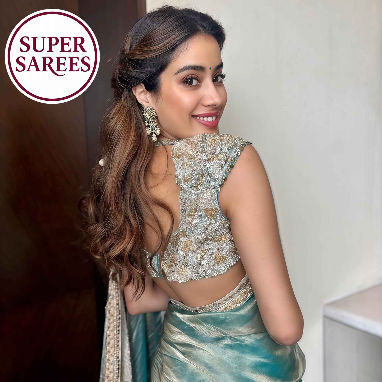 Soft Banarasi Tissue Silk Saree