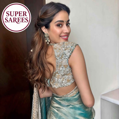 Soft Banarasi Tissue Silk Saree