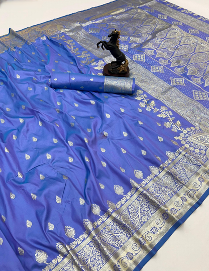 Soft Banarasi Silk Saree - Super Sarees